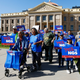 A new coalition rallies outside the Arizona Capitol February 6, 2018, to advocate in support of the Navajo Generating Station. Photo: AP